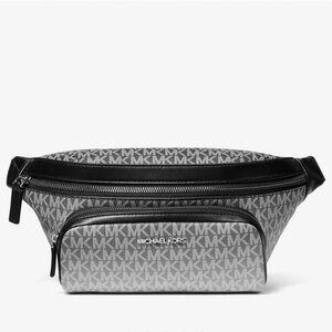 NWT MICHAEL KORS Black Ombre Waist Bag